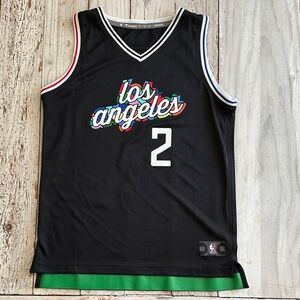Black Los Angeles Basketball Jersey